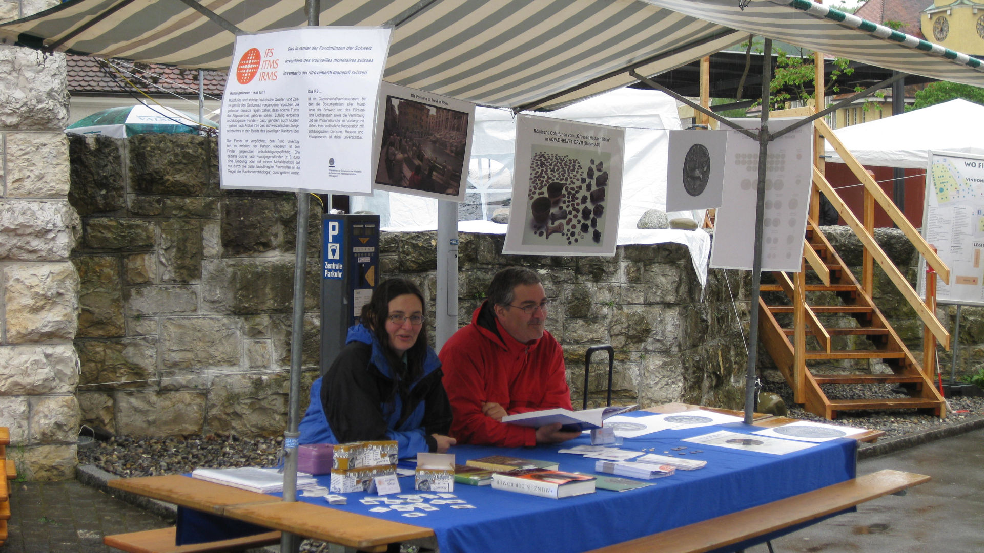 Der Stand des IFS am Römertag 2010 in Brugg