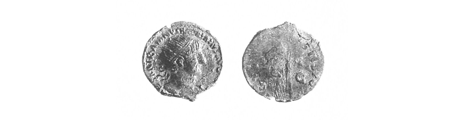 Beispiel für gegossene Münze